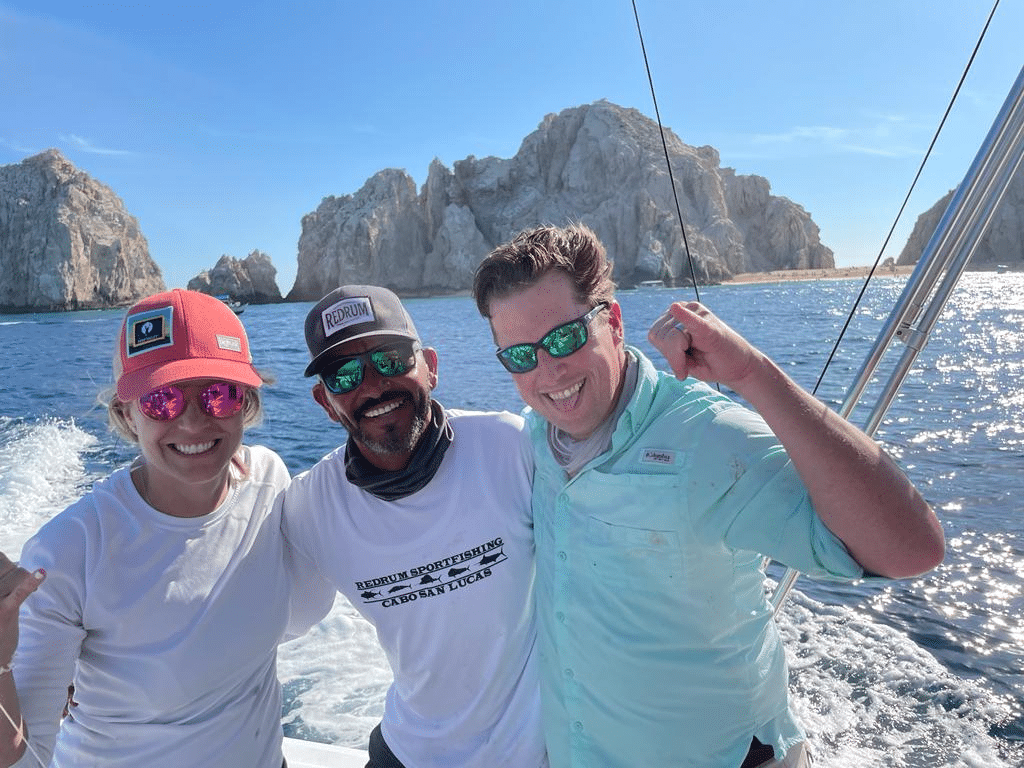 Fishing with friends in Cabo