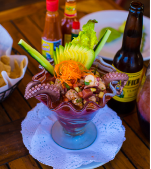 Best Seafood coctel in Cabo
